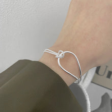 Sterling Silver Bracelets Casual Cute Simple Style Bracelets for Women