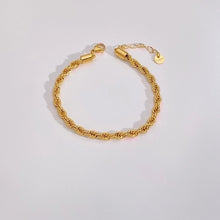 Casual Geometric 16k Gold Plated Stainless Steel Bracelets for Women