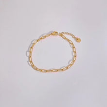Casual Geometric 16k Gold Plated Stainless Steel Bracelets for Women