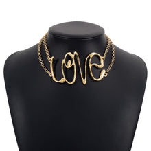 Jewelry Modern Style Letter Alloy Iron Choker