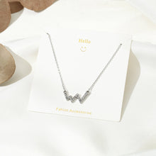 Personalized 1 Piece Cross Heart Shape Flower Alloy Necklace for Women