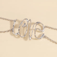 Jewelry Modern Style Letter Alloy Iron Choker