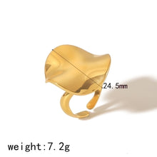 1 Pair Simple Style Quadrilateral Circle Heart Shape Polishing Plating 304 Stainless Steel 18K Gold Plated Ear Studs