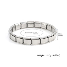 Elegant Simple Style Streetwear Solid Color 304 Stainless Steel Bracelets In Bulk