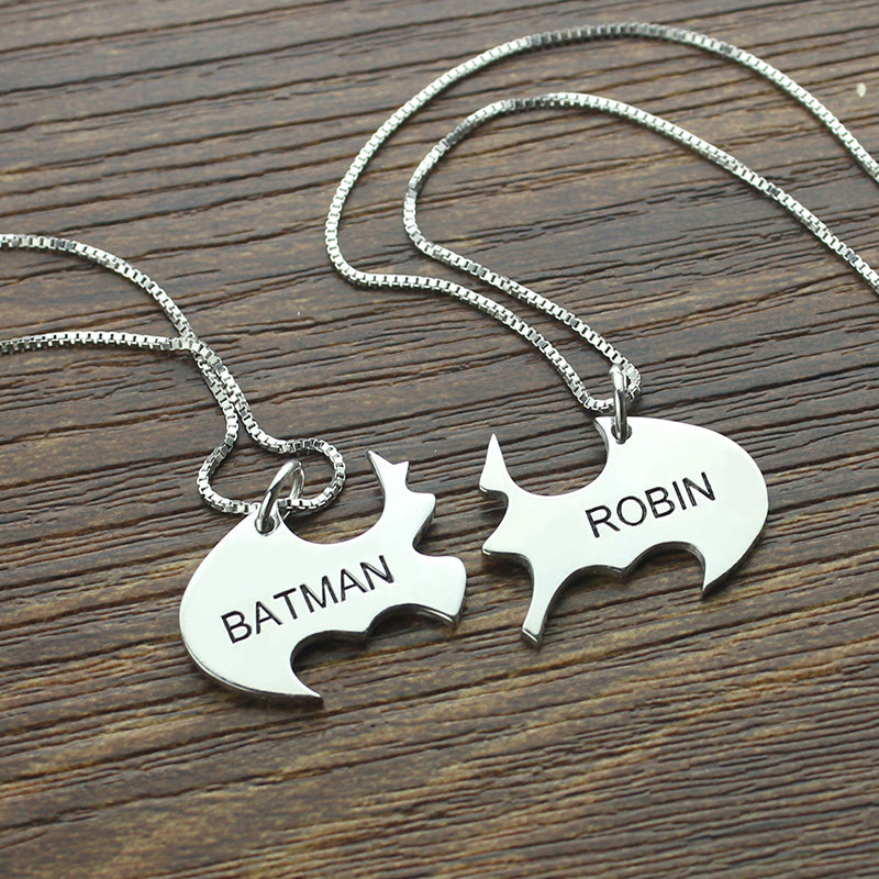 Batman Best Friend Name Necklace Jewelry Treasures